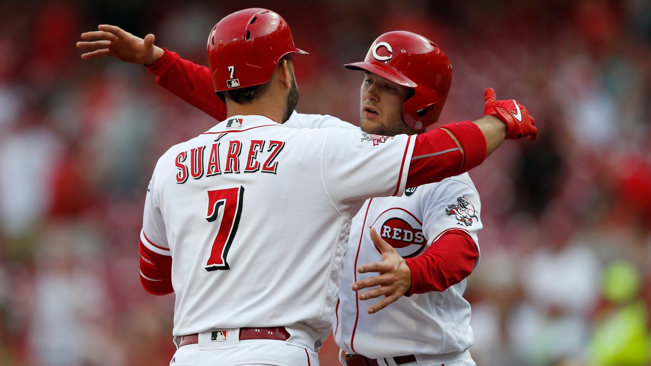 Yelich hits 31st homer; Reds beat Brewers 5-4 in 11 innings